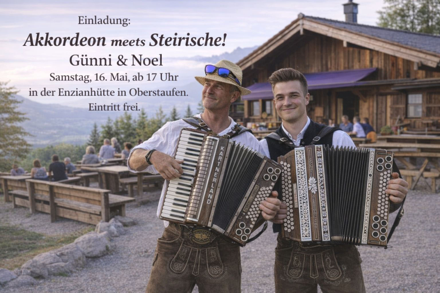 Akkordeon meets Steirische Enzianhütte